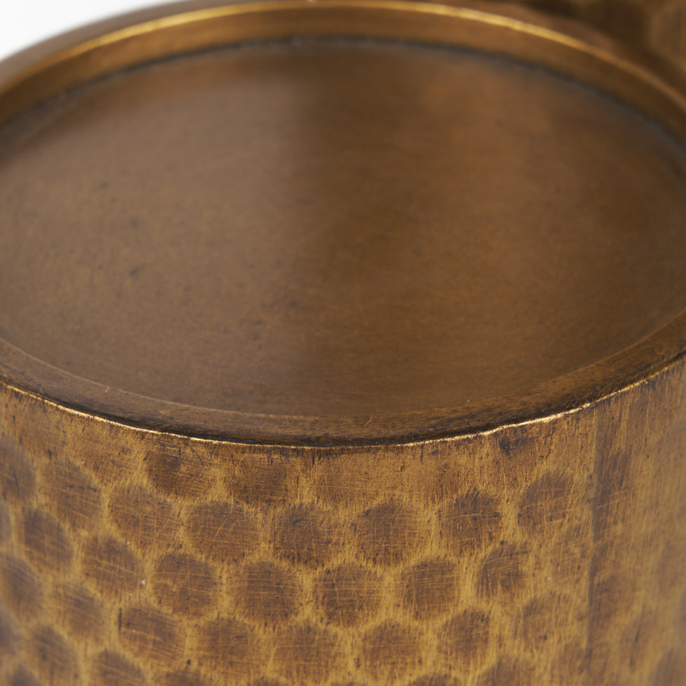 Mercana - Gage Candle Holders in Gold, Metal