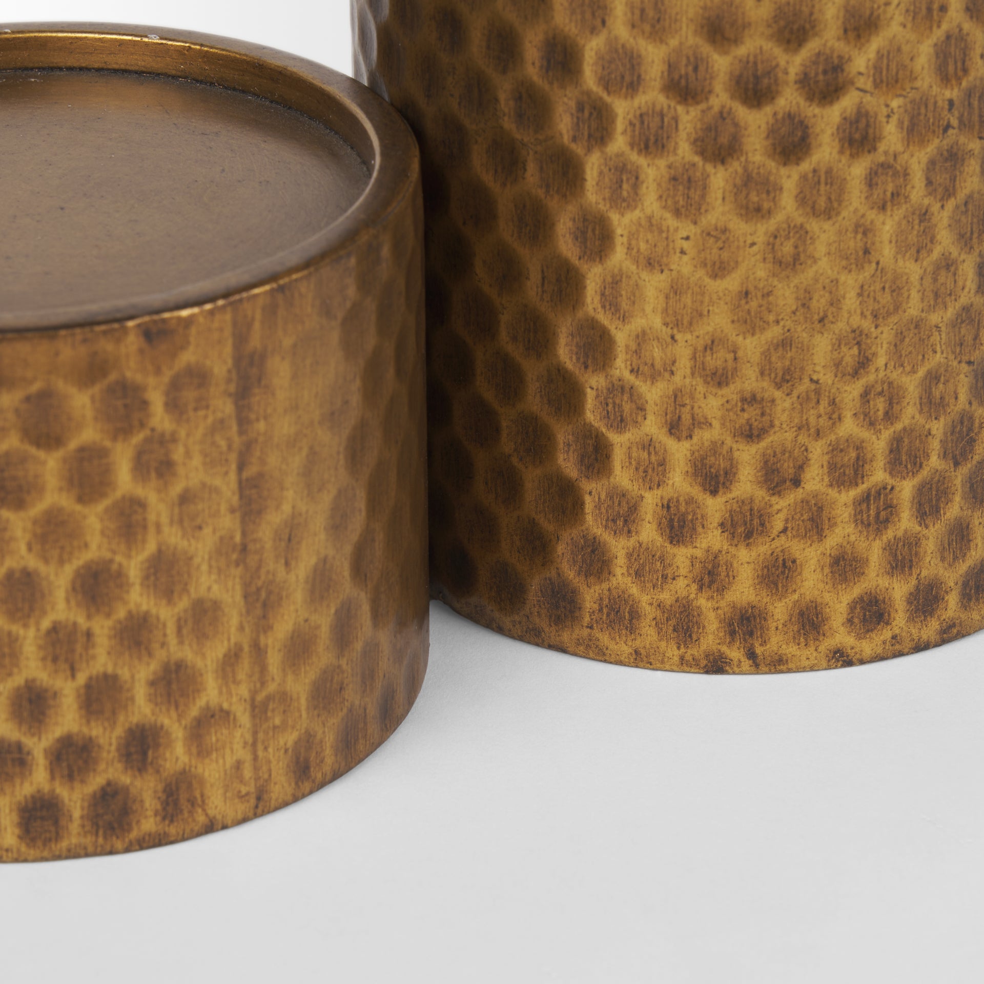 Mercana - Gage Candle Holders in Gold, Metal