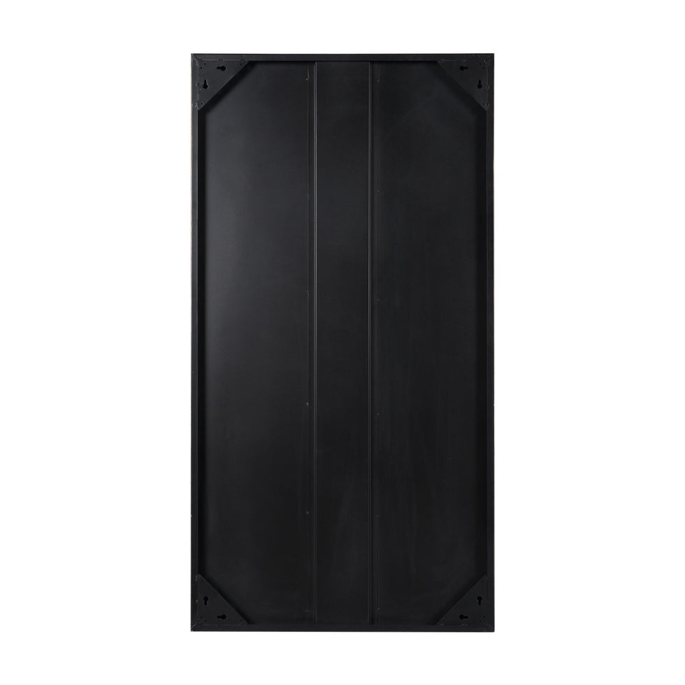 Mercana - Raum Painted Monochrome w/ Acid Wash Metal Wall Art