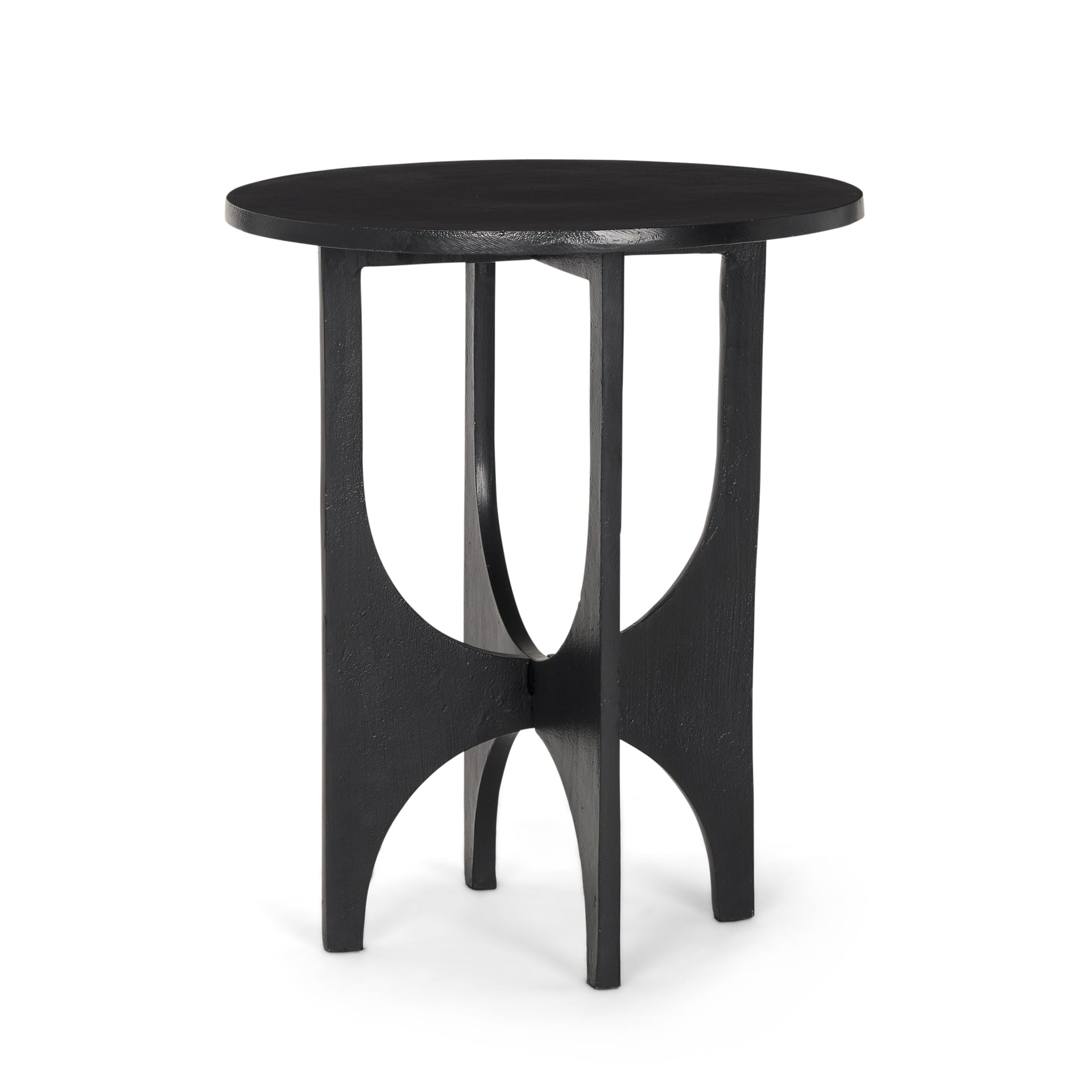 Mercana - Sobi Accent Table in Black, Metal