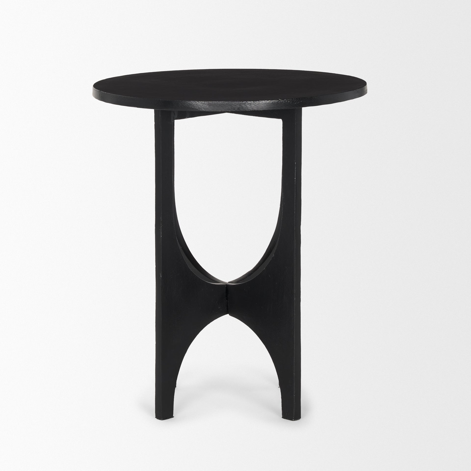 Mercana - Sobi Accent Table in Black, Metal