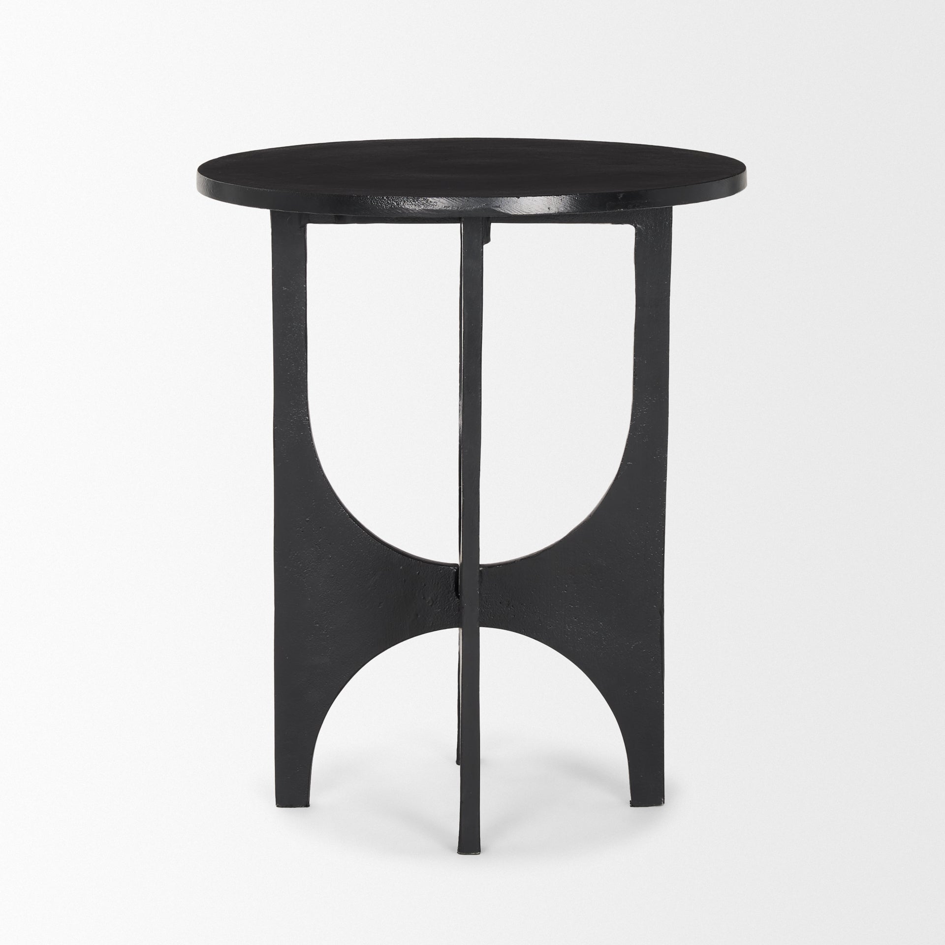 Mercana - Sobi Accent Table in Black, Metal