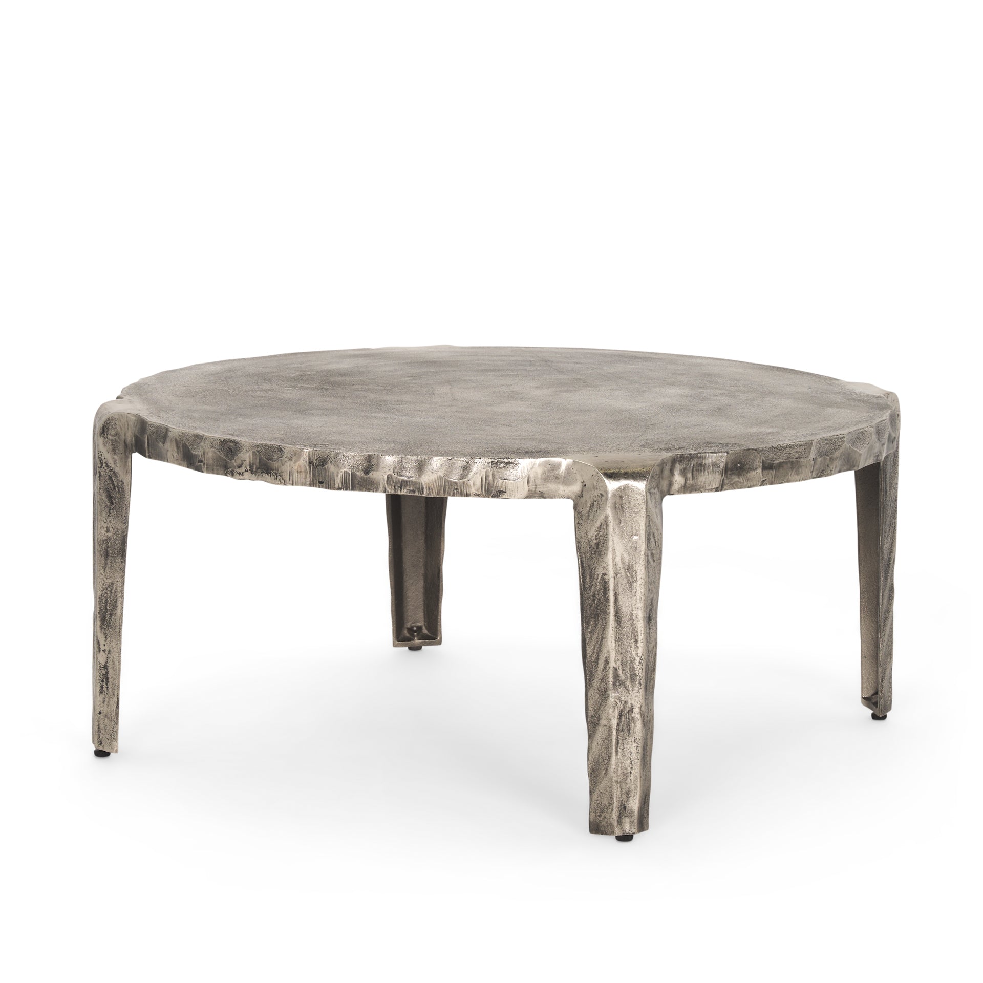 Mercana - Randy Coffee Table in Silver, Metal