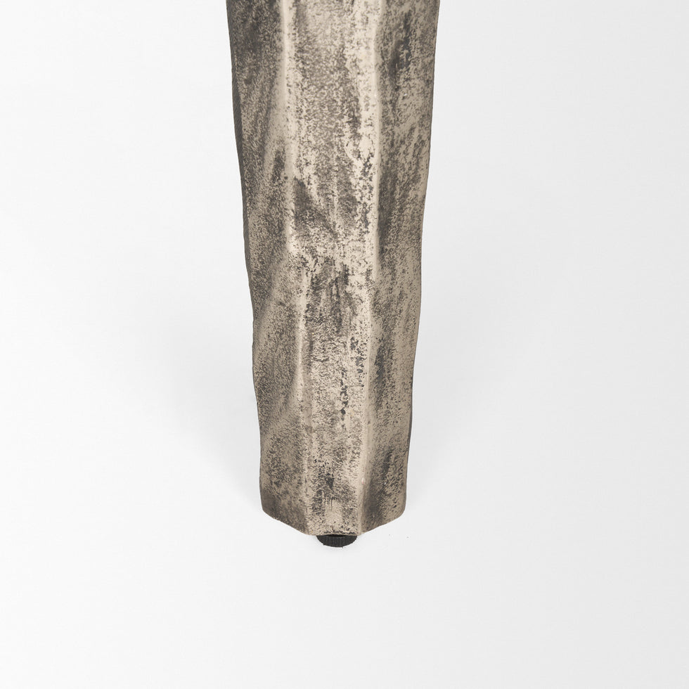 Mercana - Randy Coffee Table in Silver, Metal