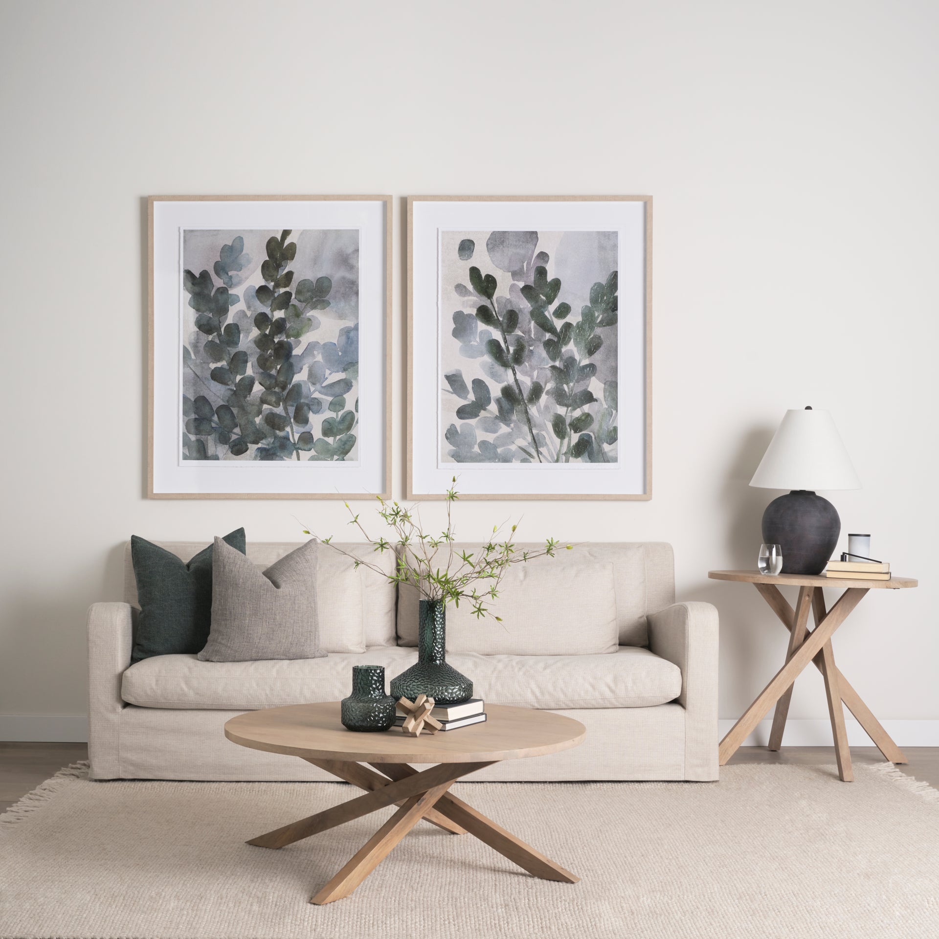 Mercana - Solana Foyer Table in Brown, Solid Wood
