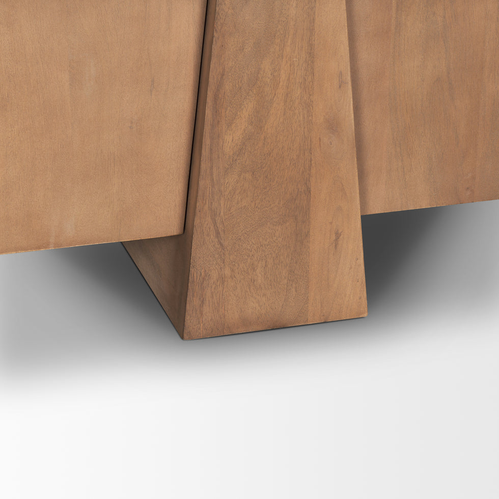 Mercana - Eula Sideboard in Brown, Solid Wood