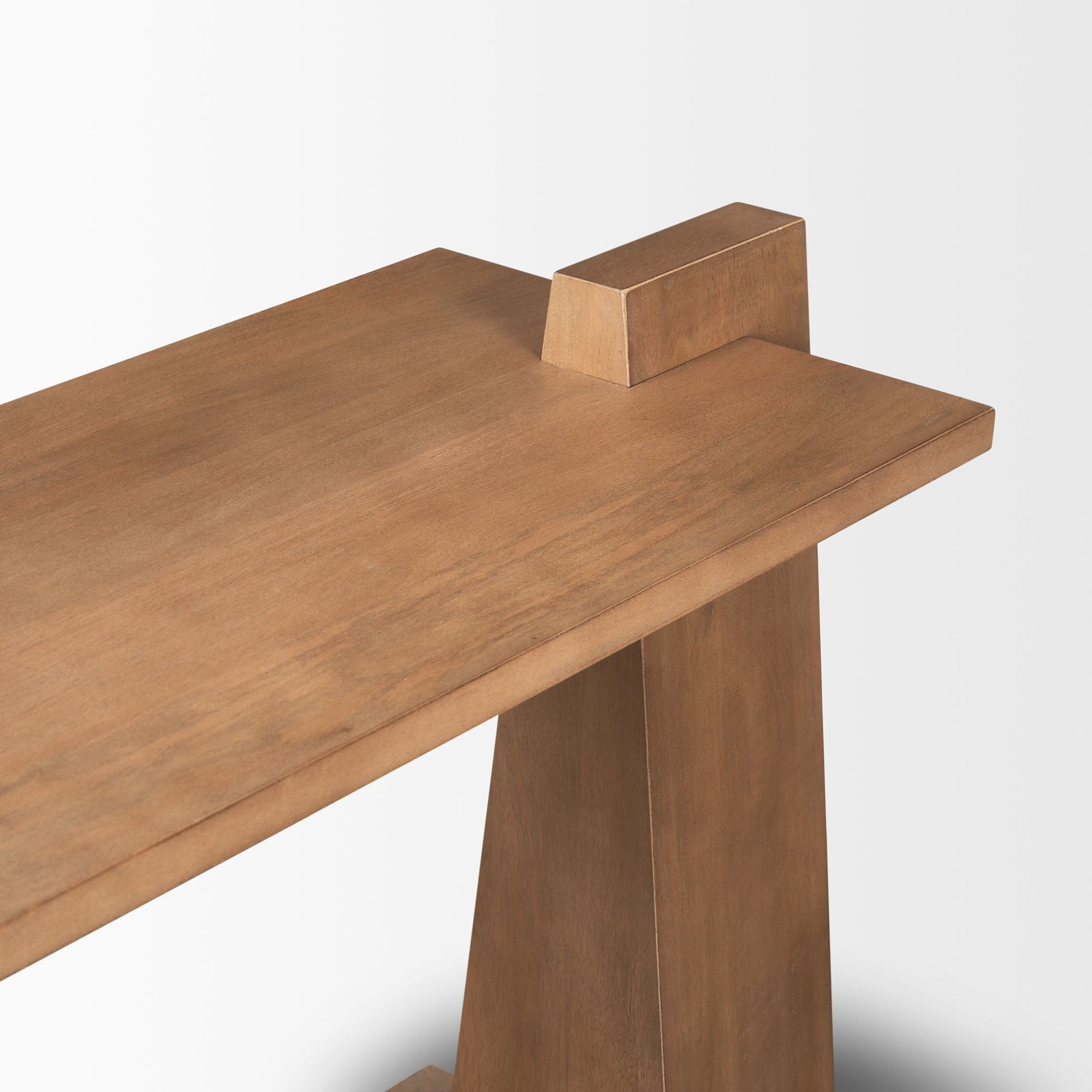Mercana - Eula Medium Brown Wood Console Table