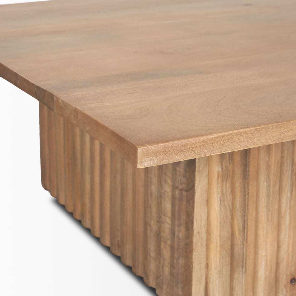 Mercana - June Coffee Table in Brown, Solid Wood