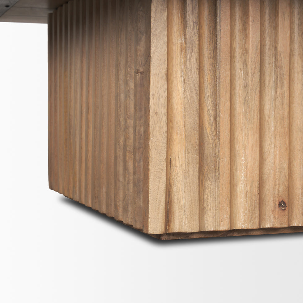 Mercana - June Coffee Table in Brown, Solid Wood