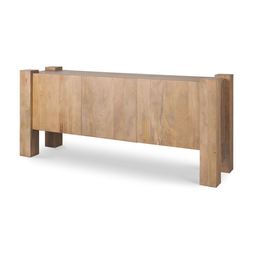 Mercana Beth Sideboard - Light Brown, Wood