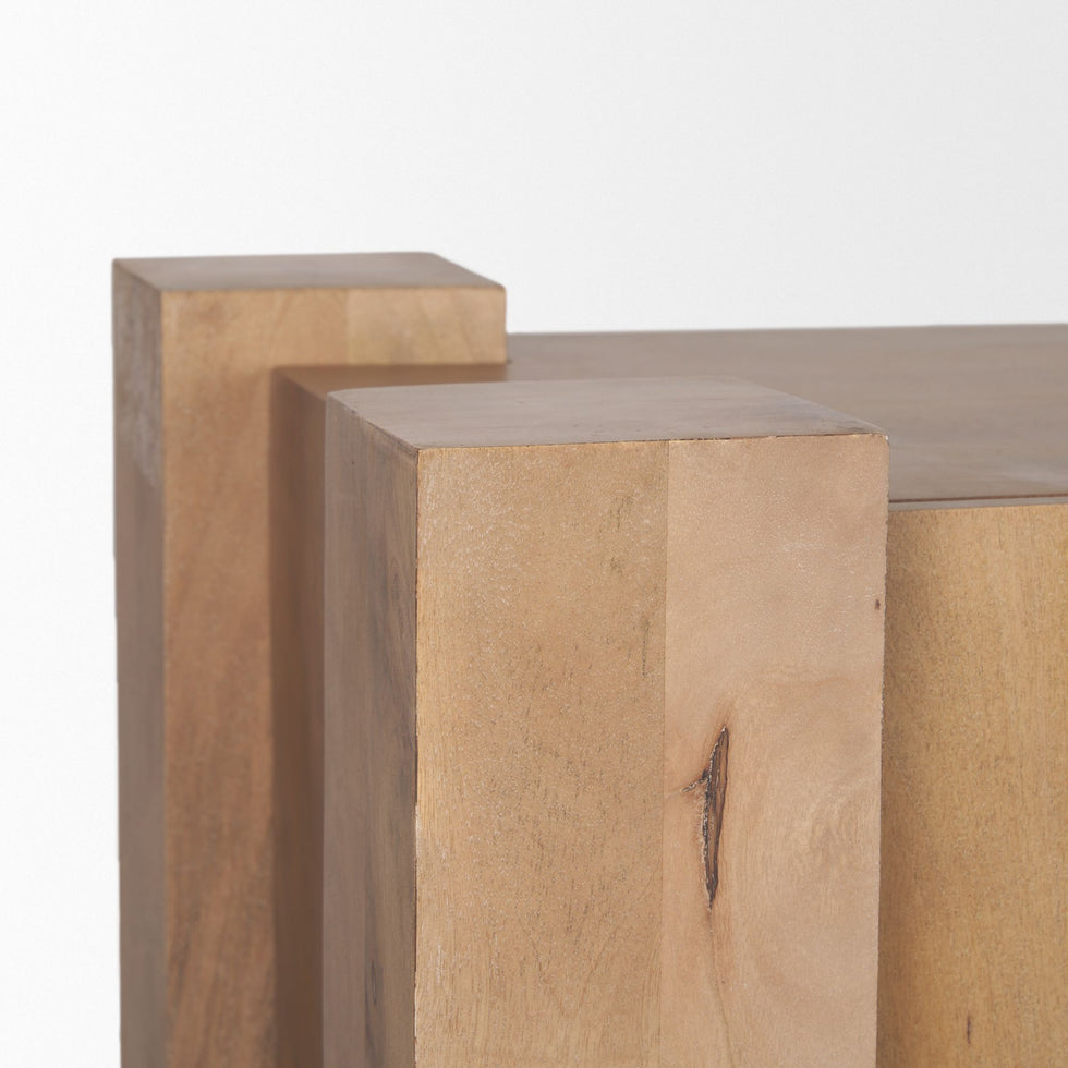 Mercana Beth Sideboard - Light Brown, Wood