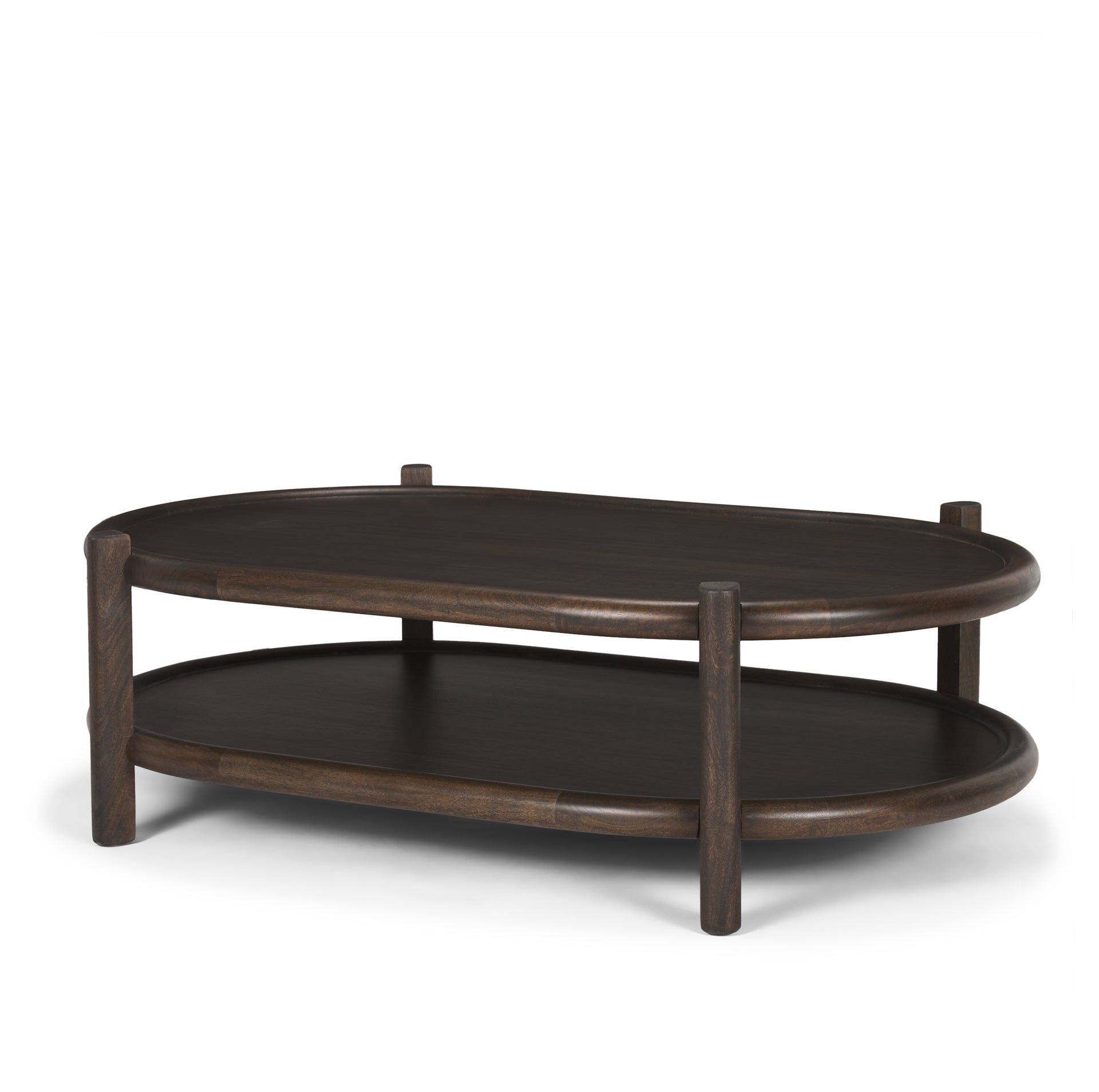 Mercana - Romi Coffee Table in Brown, Solid Wood