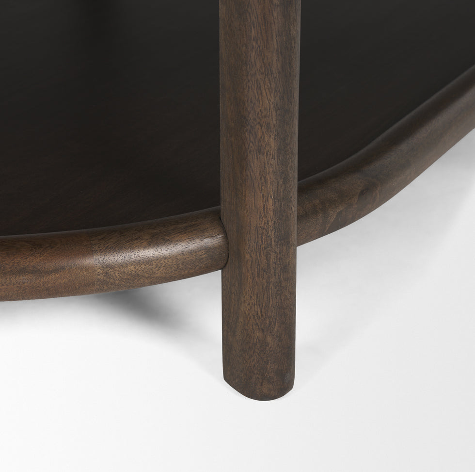 Mercana - Romi Coffee Table in Brown, Solid Wood