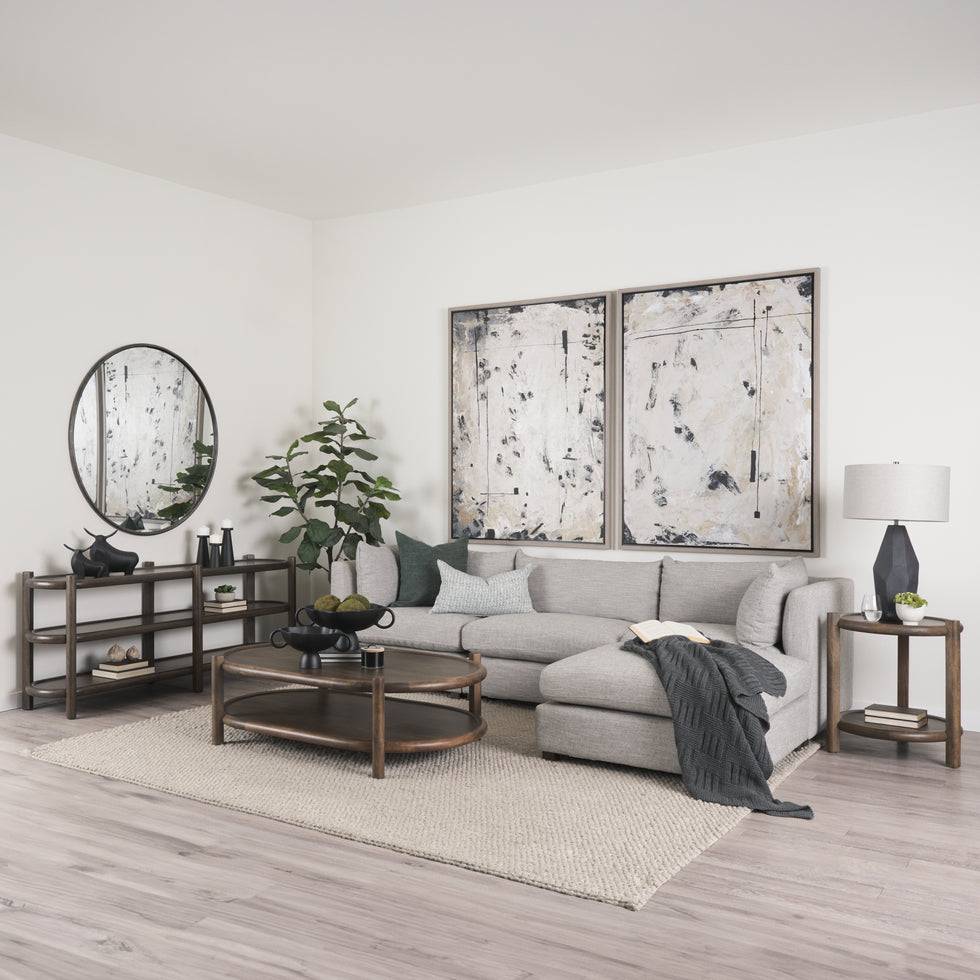 Mercana - Romi Coffee Table in Brown, Solid Wood