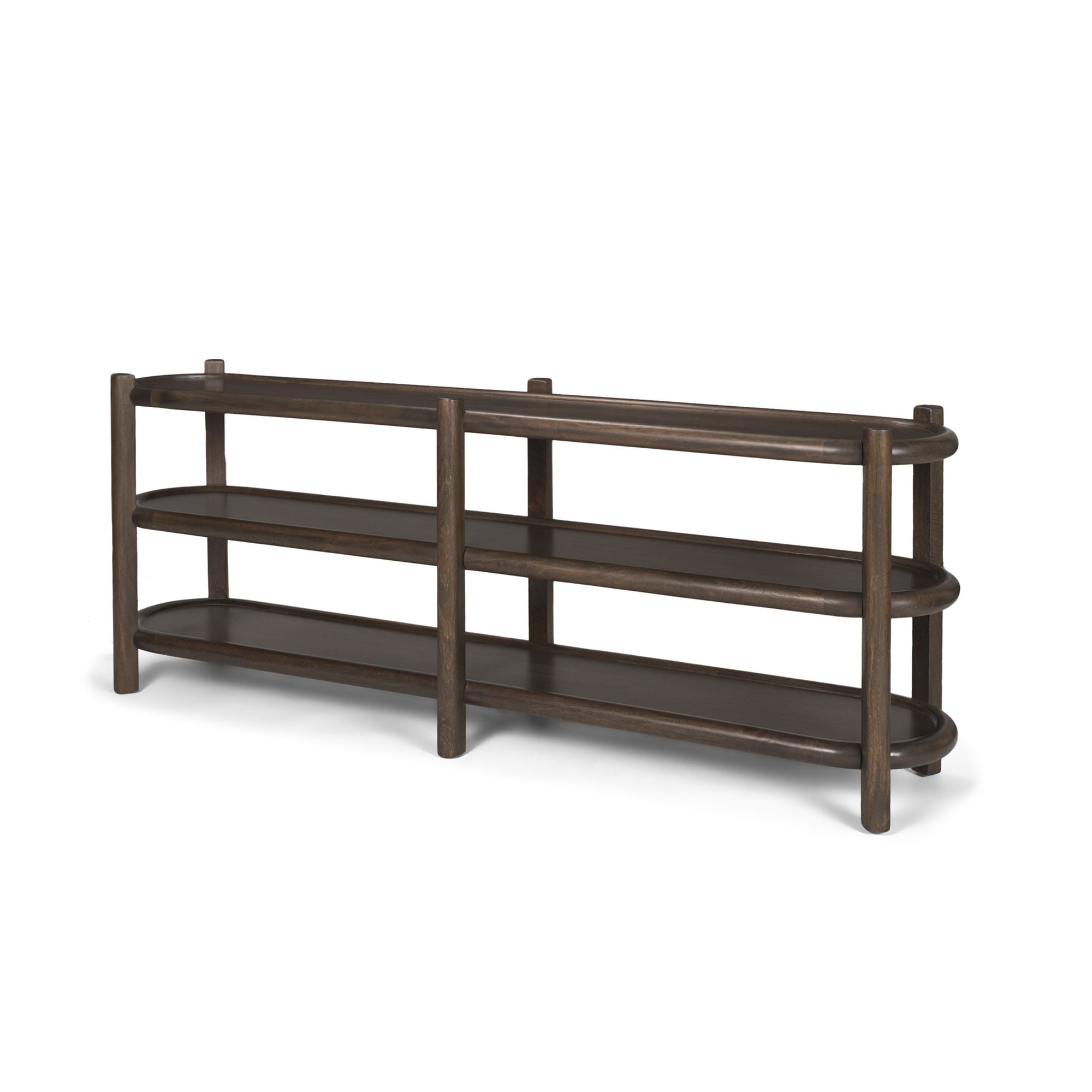 Mercana - Romi Console Table with 3 Shelves