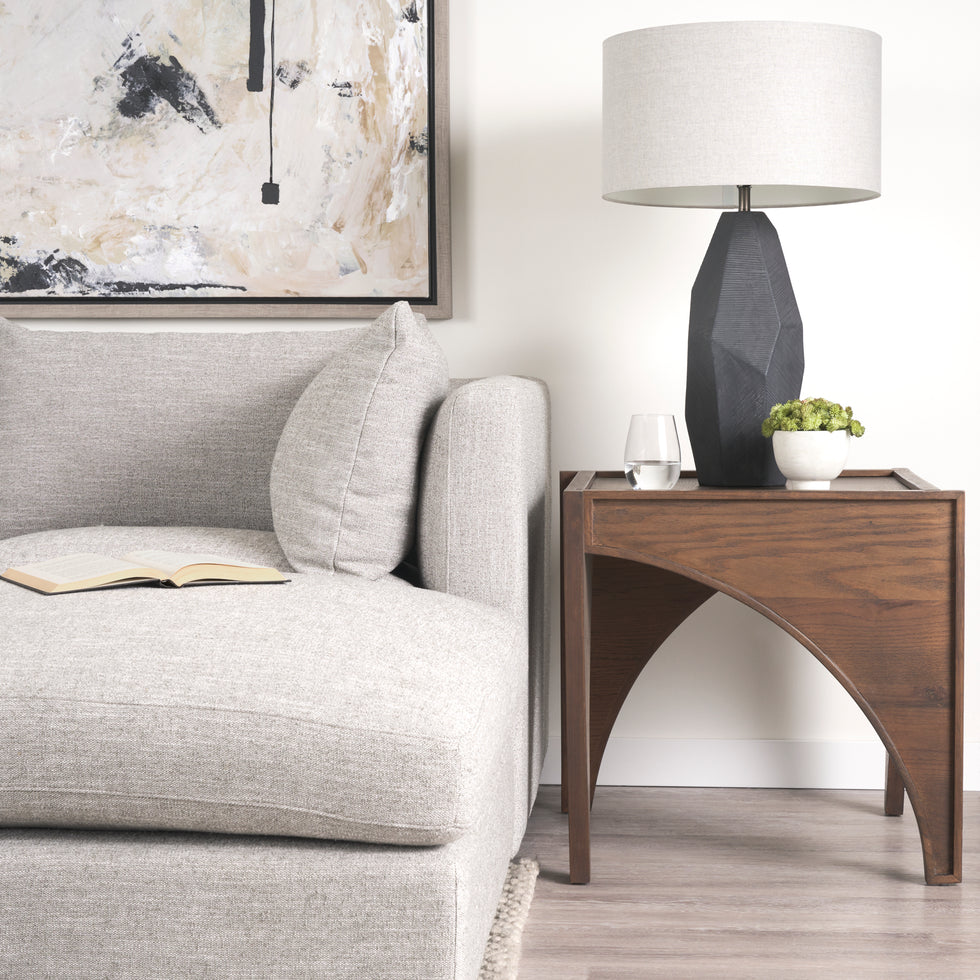 Mercana - Laraya End Table in Brown, Solid Wood