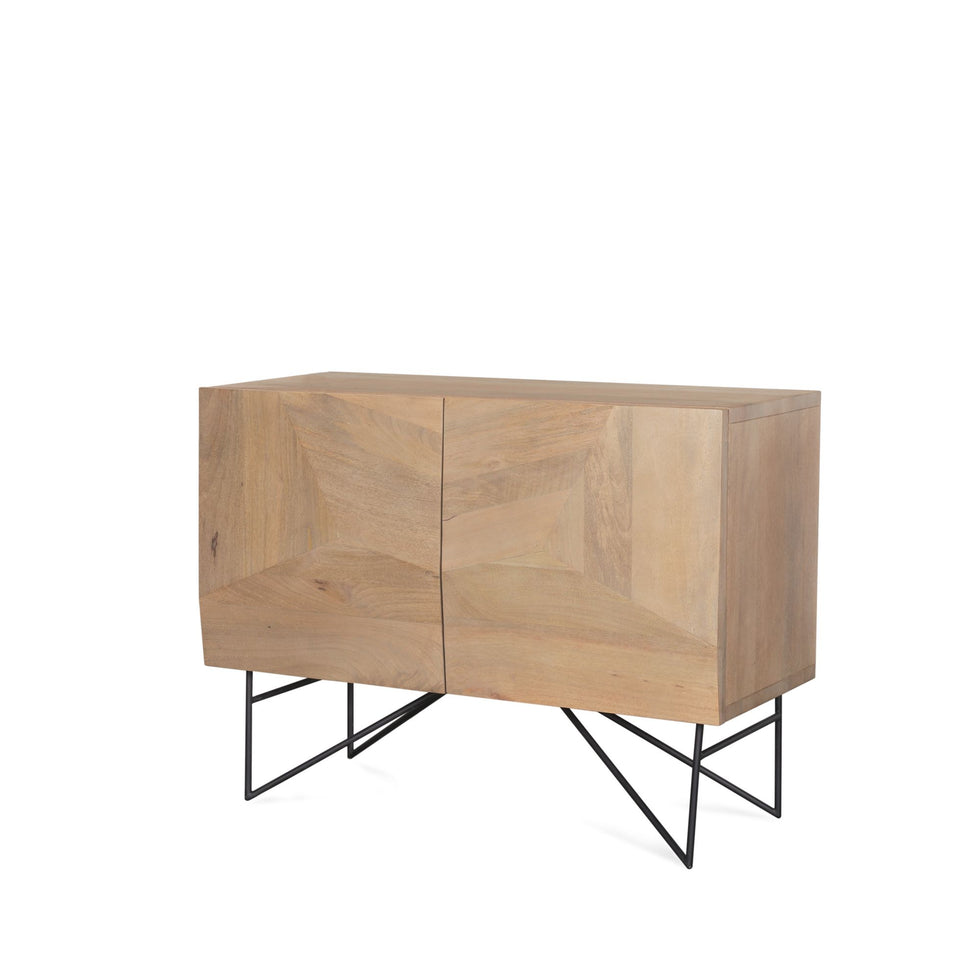 Mercana - Darwin Wood 2 Door Accent Cabinet