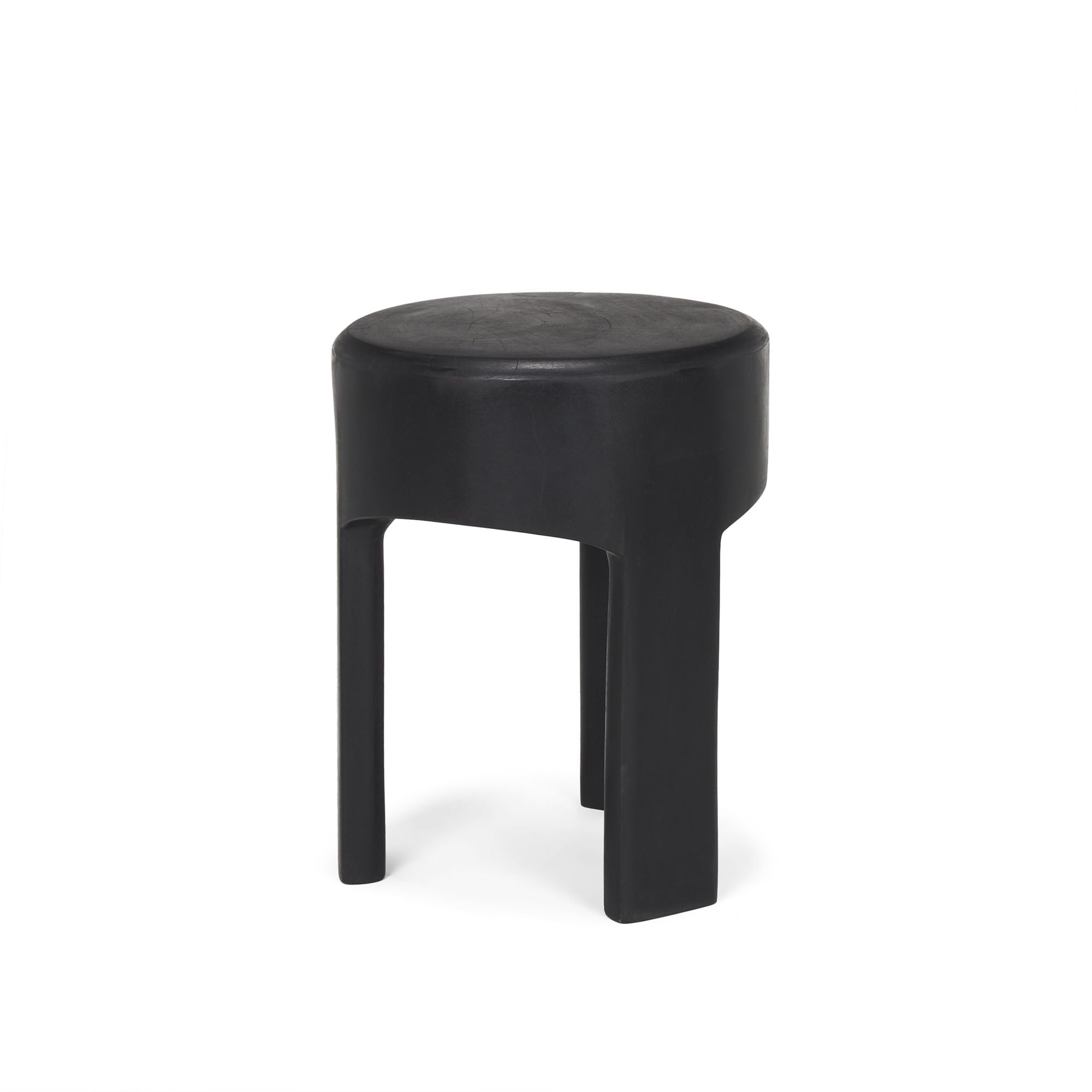 Mercana - Riya Counter Stool in Black, Wood