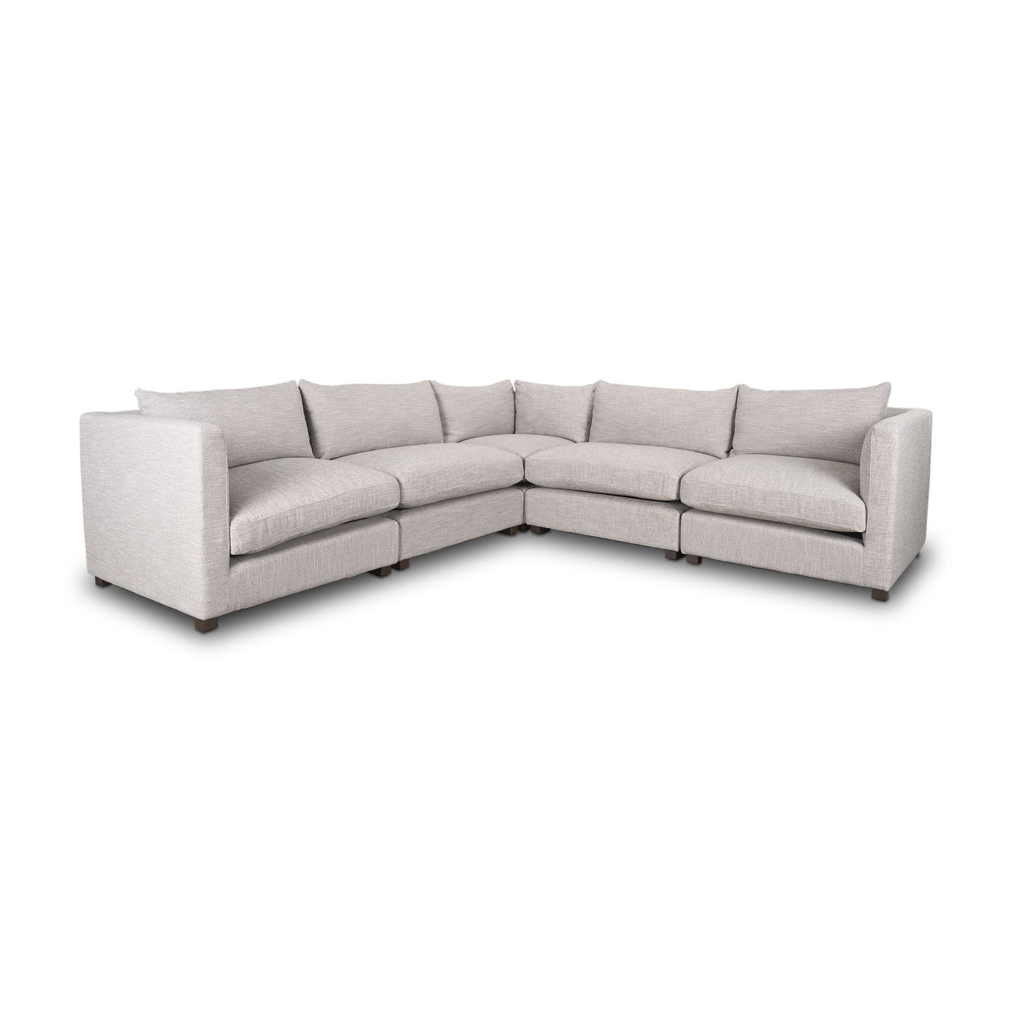 Mercana - Halston Corner 5 Piece Sectional
