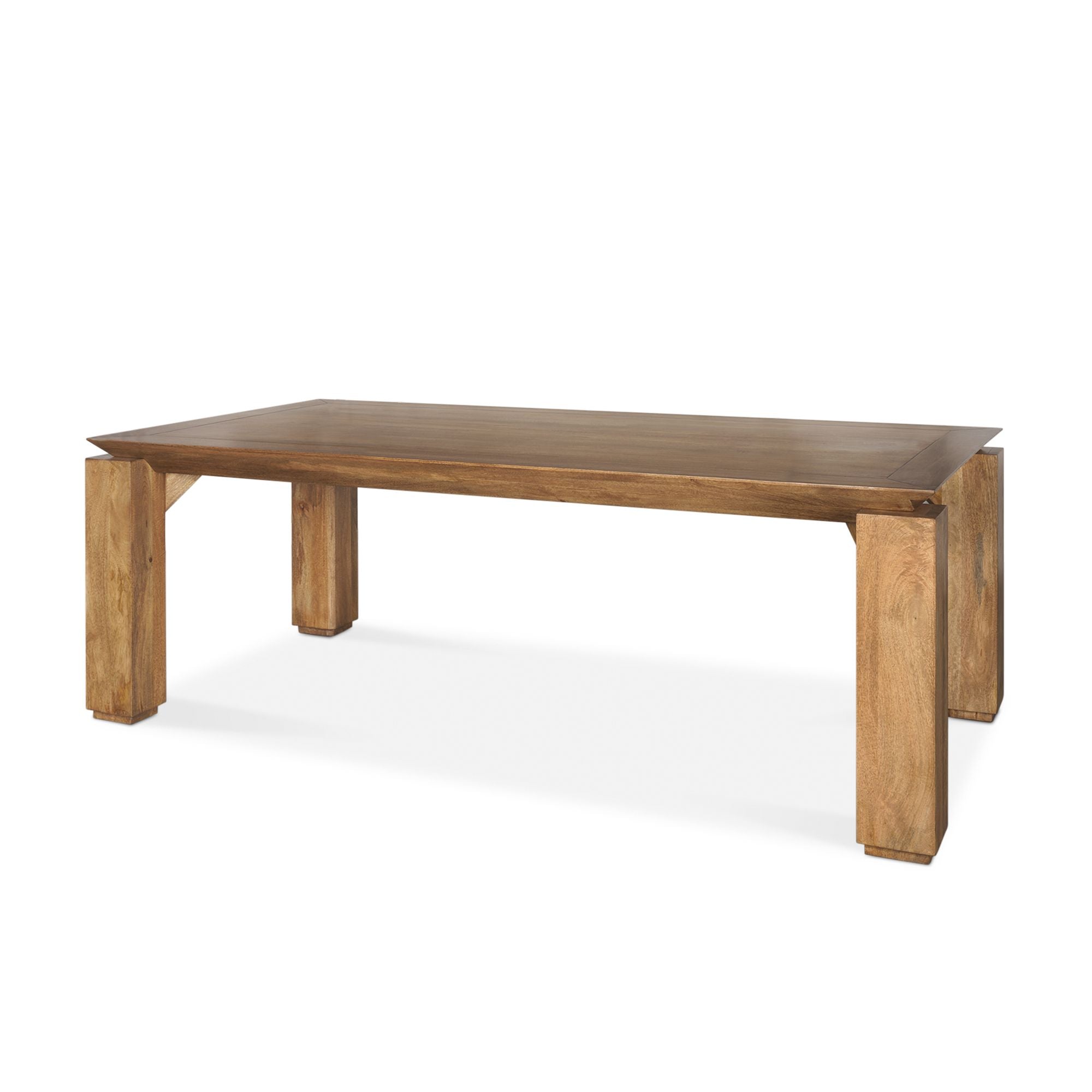 Mercana - Sapphira Rectangular Dining Table in Brown, Wood
