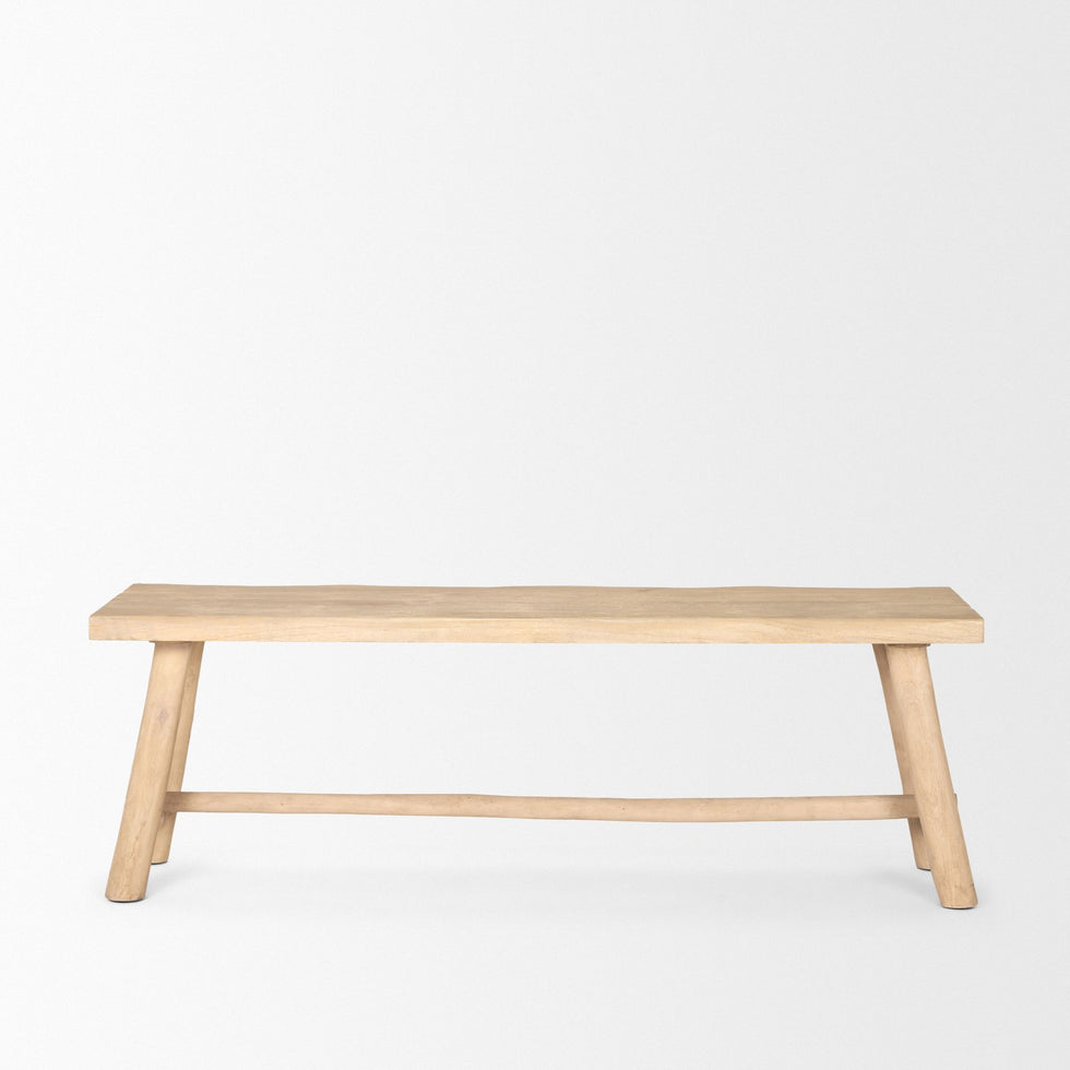 Mercana - Sekou Bench in Light Brown