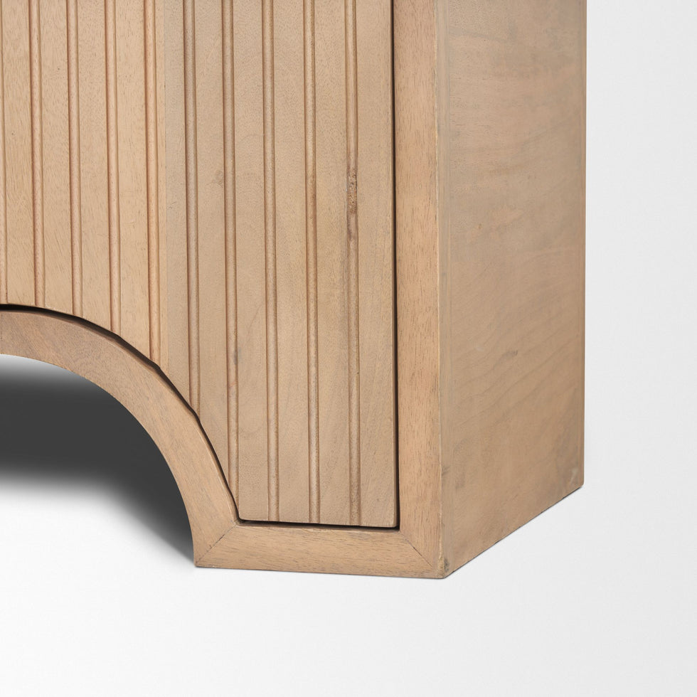 Mercana Sorina Sideboard - Light Brown, Wood