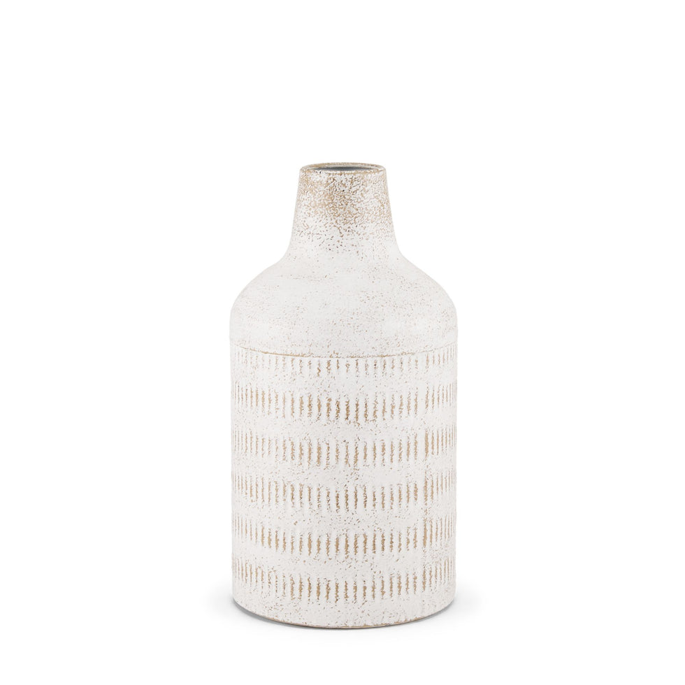 Mercana - Tisha Distressing Metal Vase