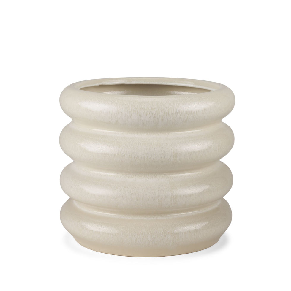 Mercana - Twyla Short Glazed Floor Vase