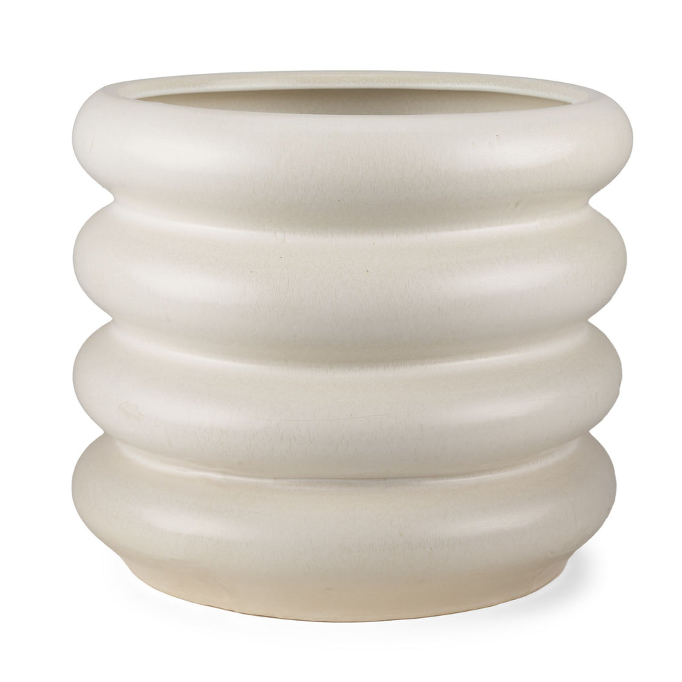 Mercana - Twyla Short Glazed Floor Vase