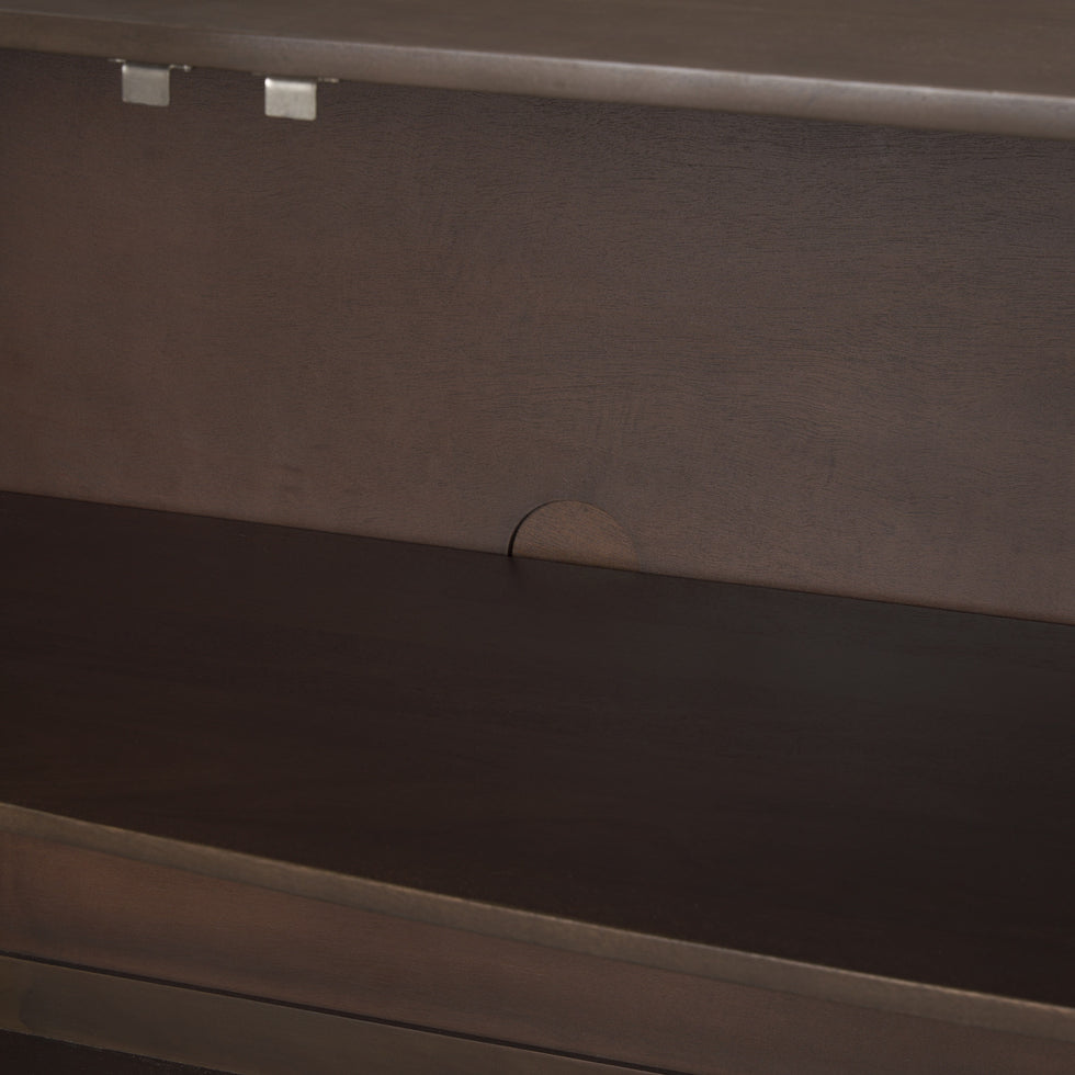 Mercana - Swanson Sideboard in Brown, Solid Wood