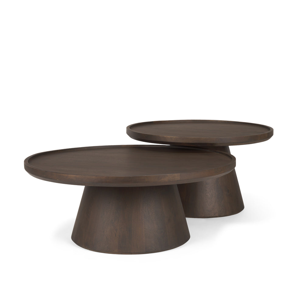 Mercana - Takoda Coffee Table in Brown, Solid Wood