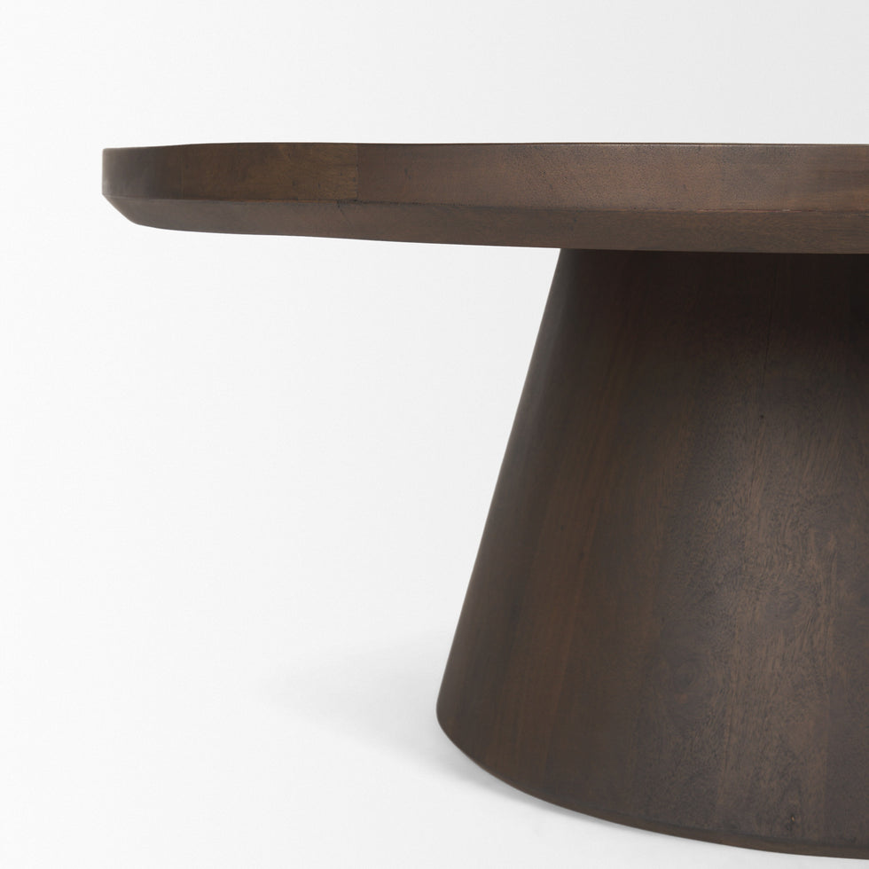 Mercana - Takoda Coffee Table in Brown, Solid Wood