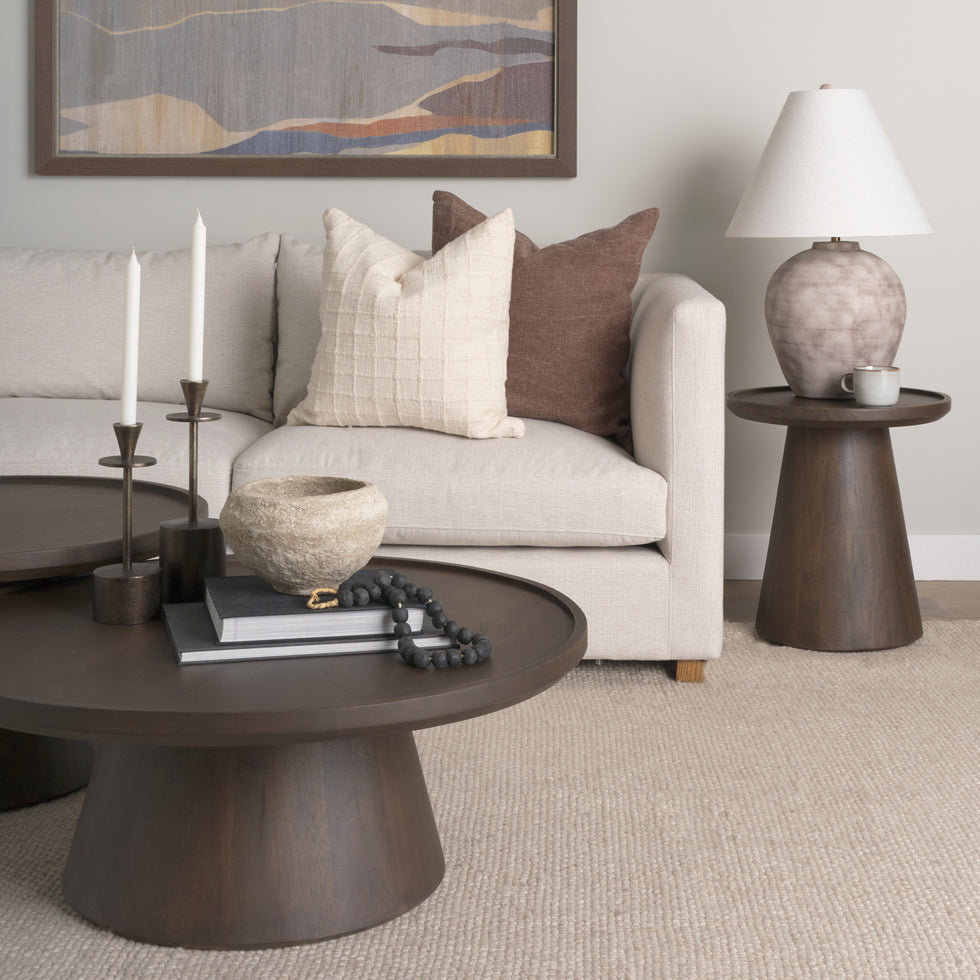 Mercana - Takoda Coffee Table in Brown, Solid Wood
