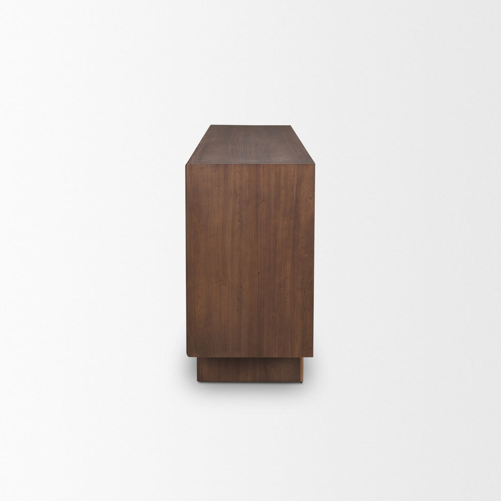 Mercana Varenna Sideboard - Dark Brown, Wood