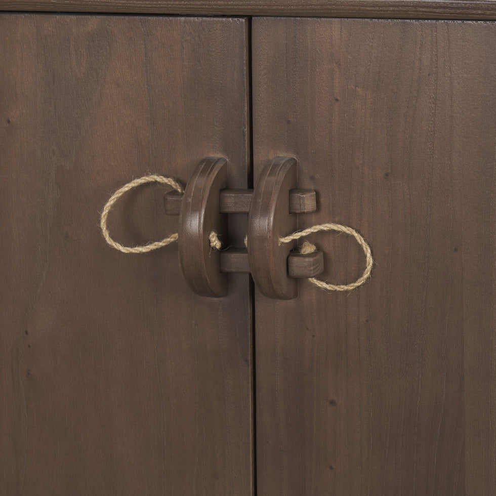Mercana Varenna Sideboard - Dark Brown, Wood