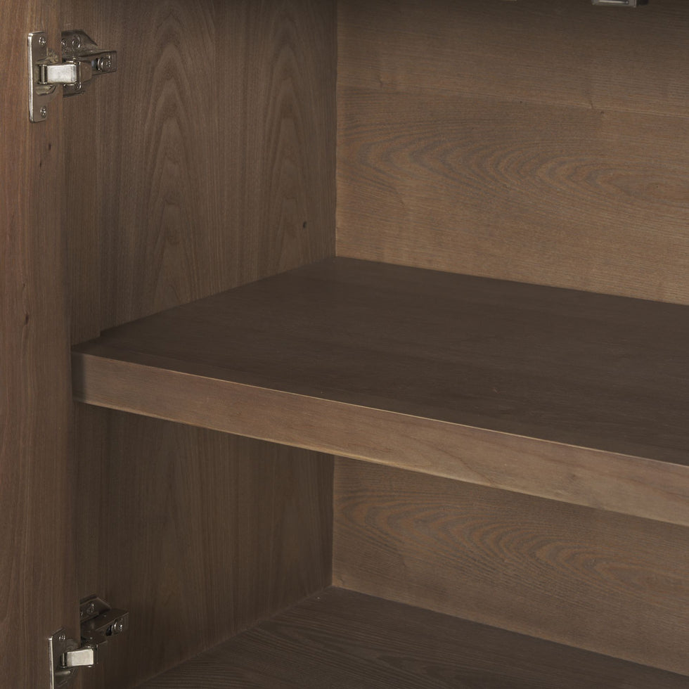 Mercana Varenna Sideboard - Dark Brown, Wood