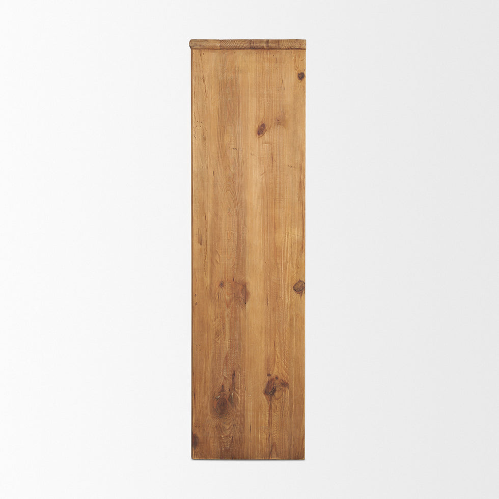 Mercana - Wayde Curio Cabinet in Brown, Wood