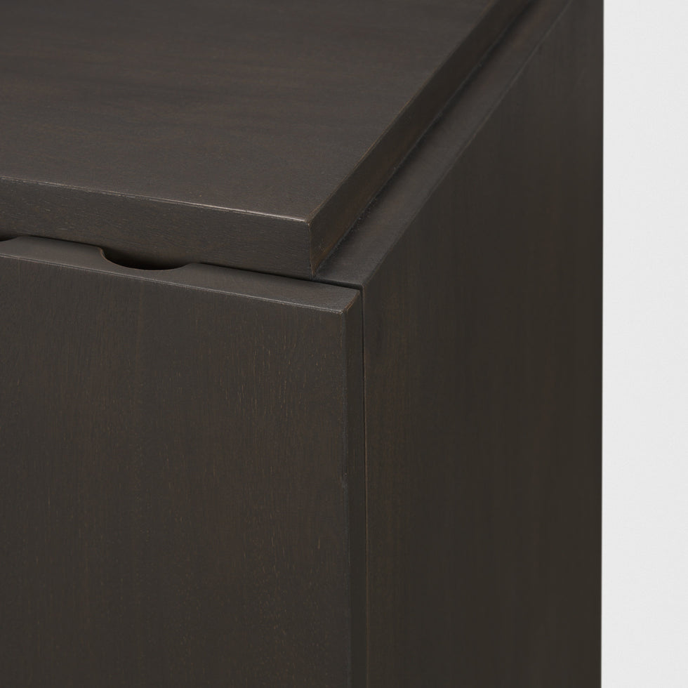 Mercana - Wagner Accent Cabinet in Brown, Solid Wood