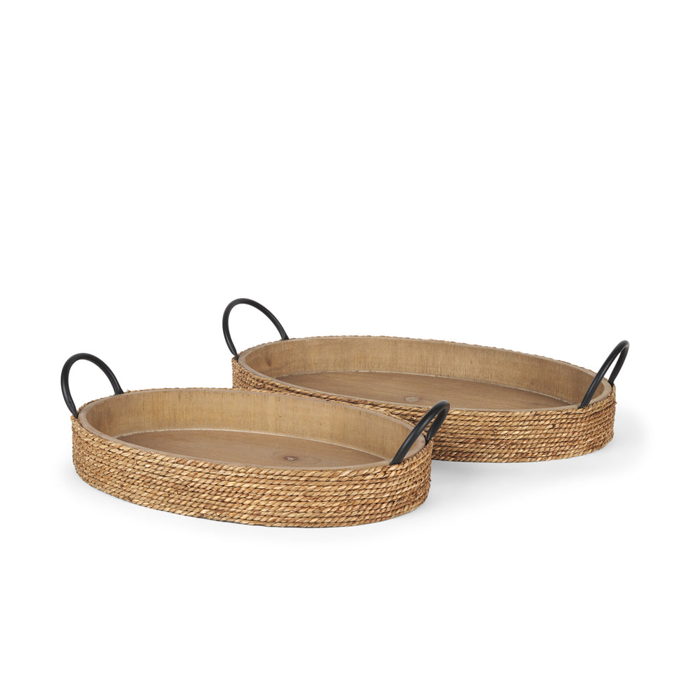 Mercana - Wheaton Trays in Brown, Wood