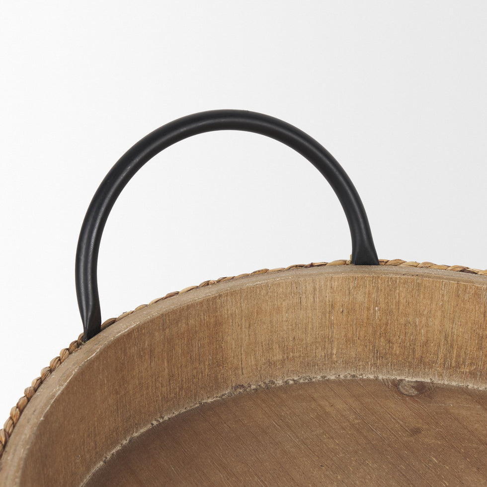 Mercana - Wheaton Trays in Brown, Wood
