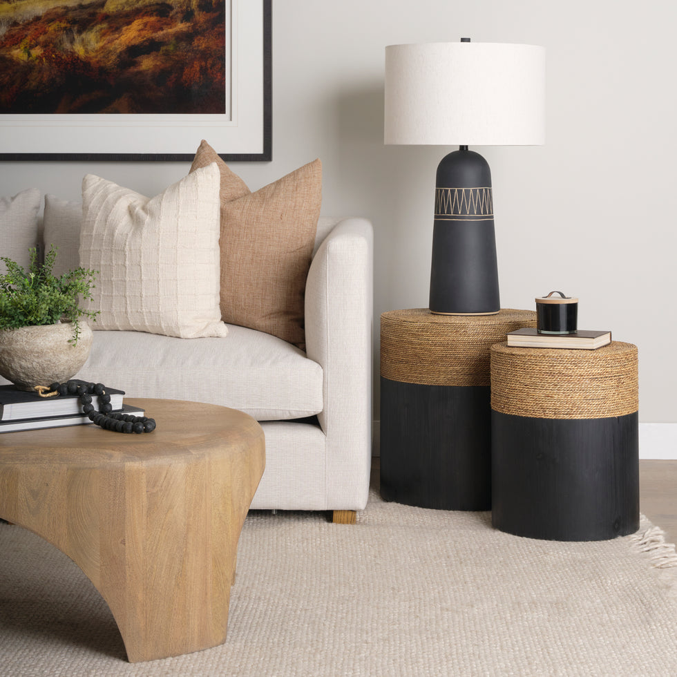 Mercana - Wenopa Accent Table in Black, Wood