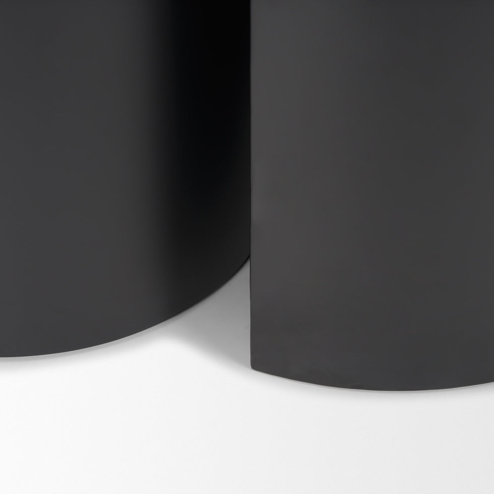 Mercana - Varden Accent Table in Black/Brown, Wood