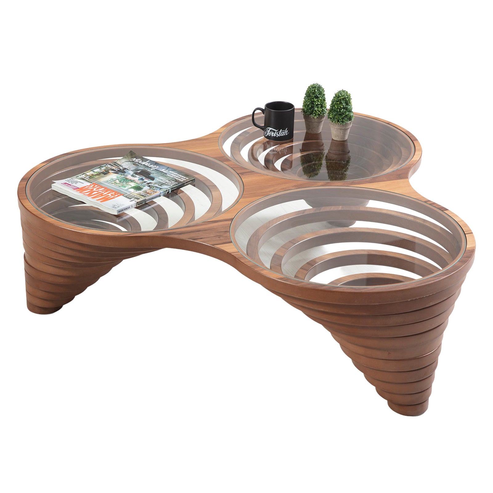 Nova - 003 Walnut Coffee Table