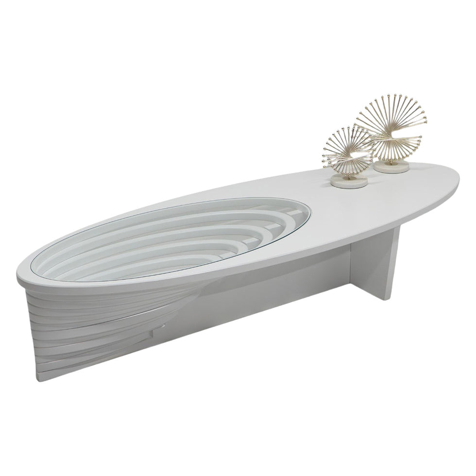 Nova - 133 White Coffee Table