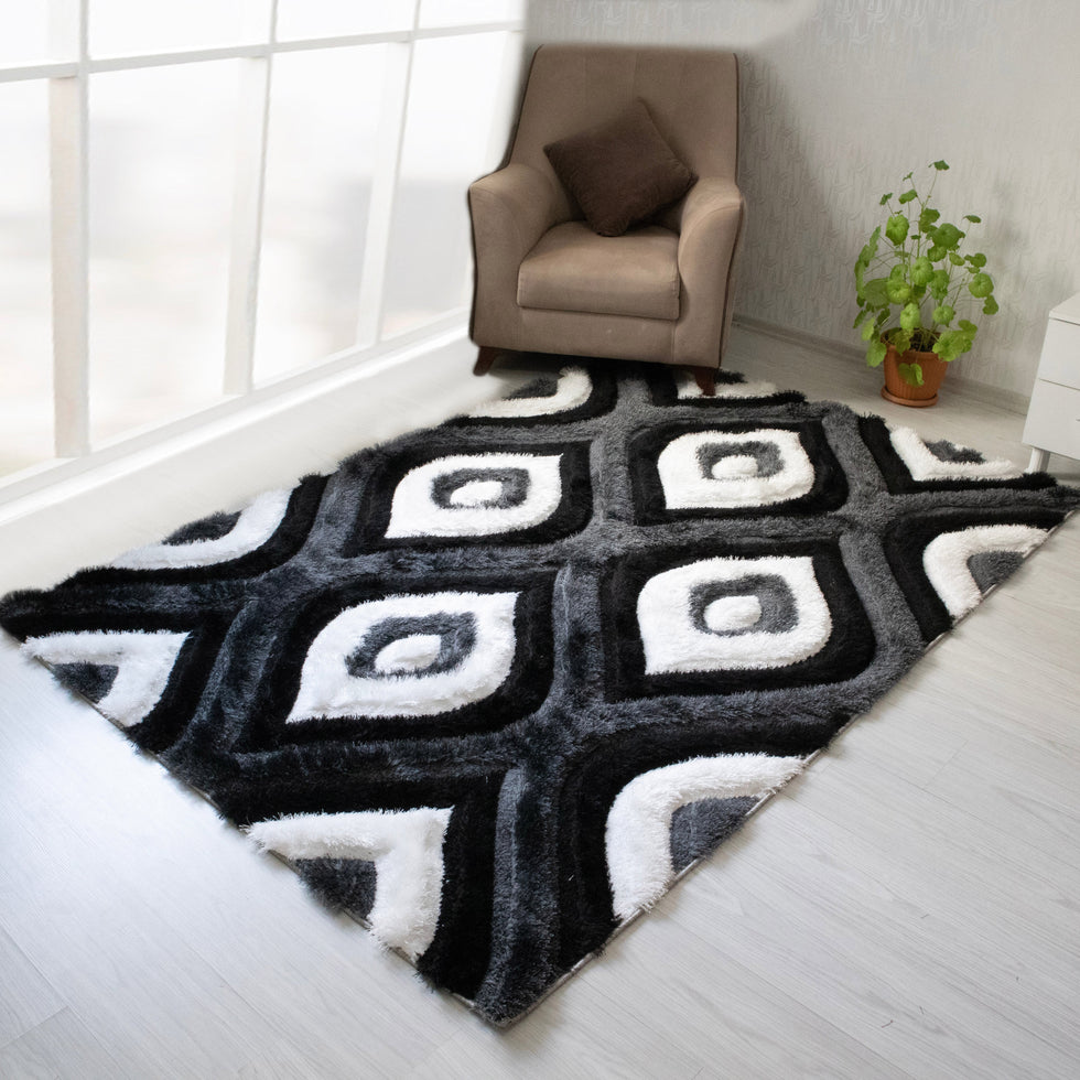 Nova - 3D151 Shaggy Area Rug