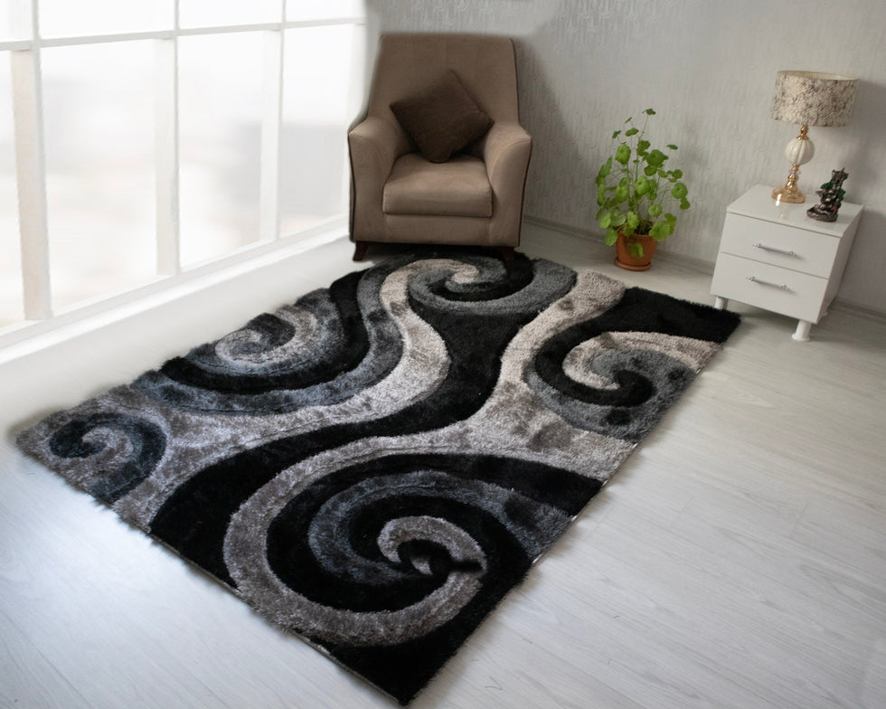 Nova - 3D555 Shaggy Area Rug