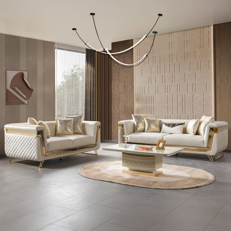 Nova - Anica Ivory Coffee Table