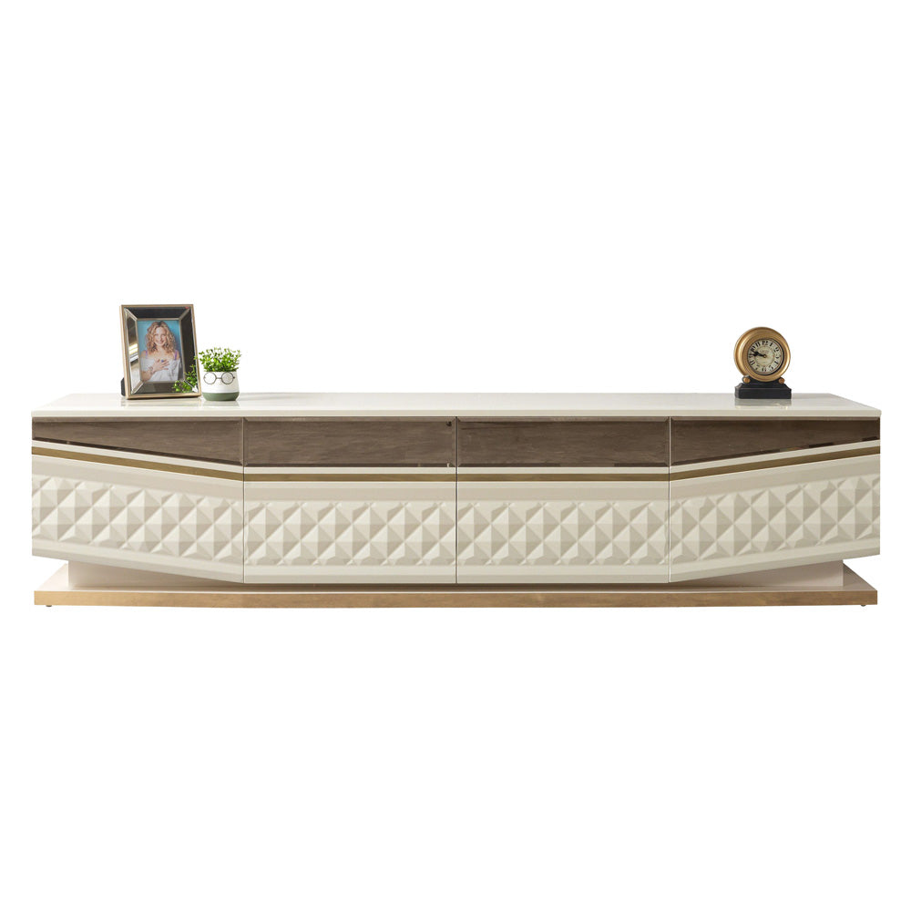Nova - Anica Ivory Tv Stand