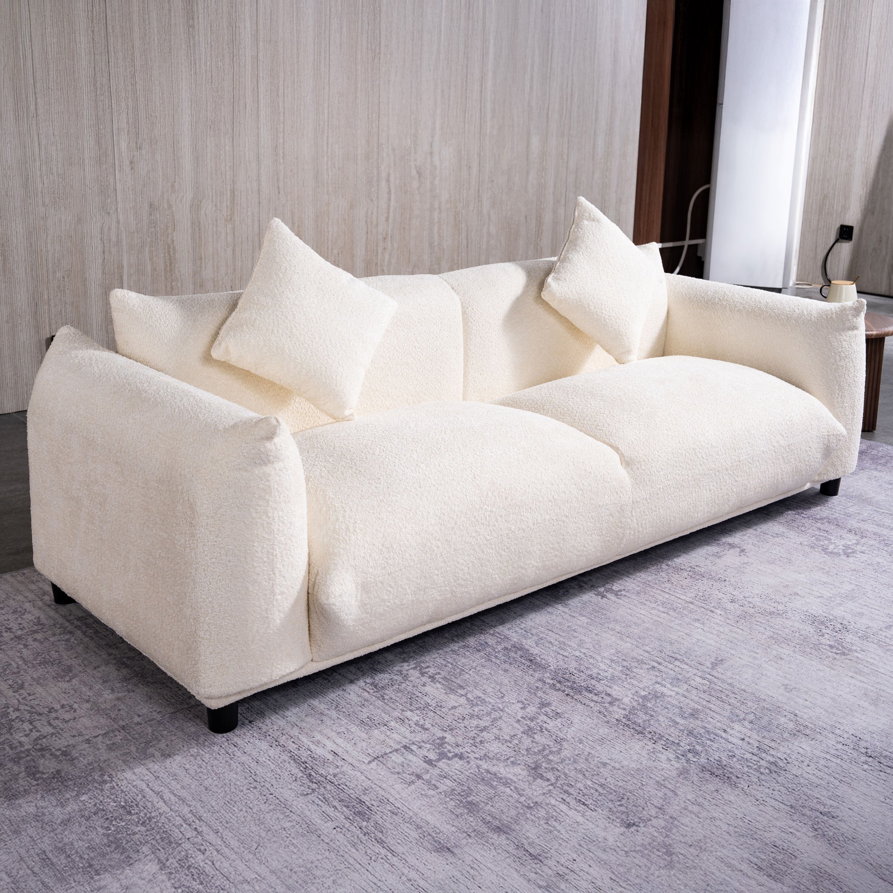 Nova - Marshall Cream Boucle Sofa