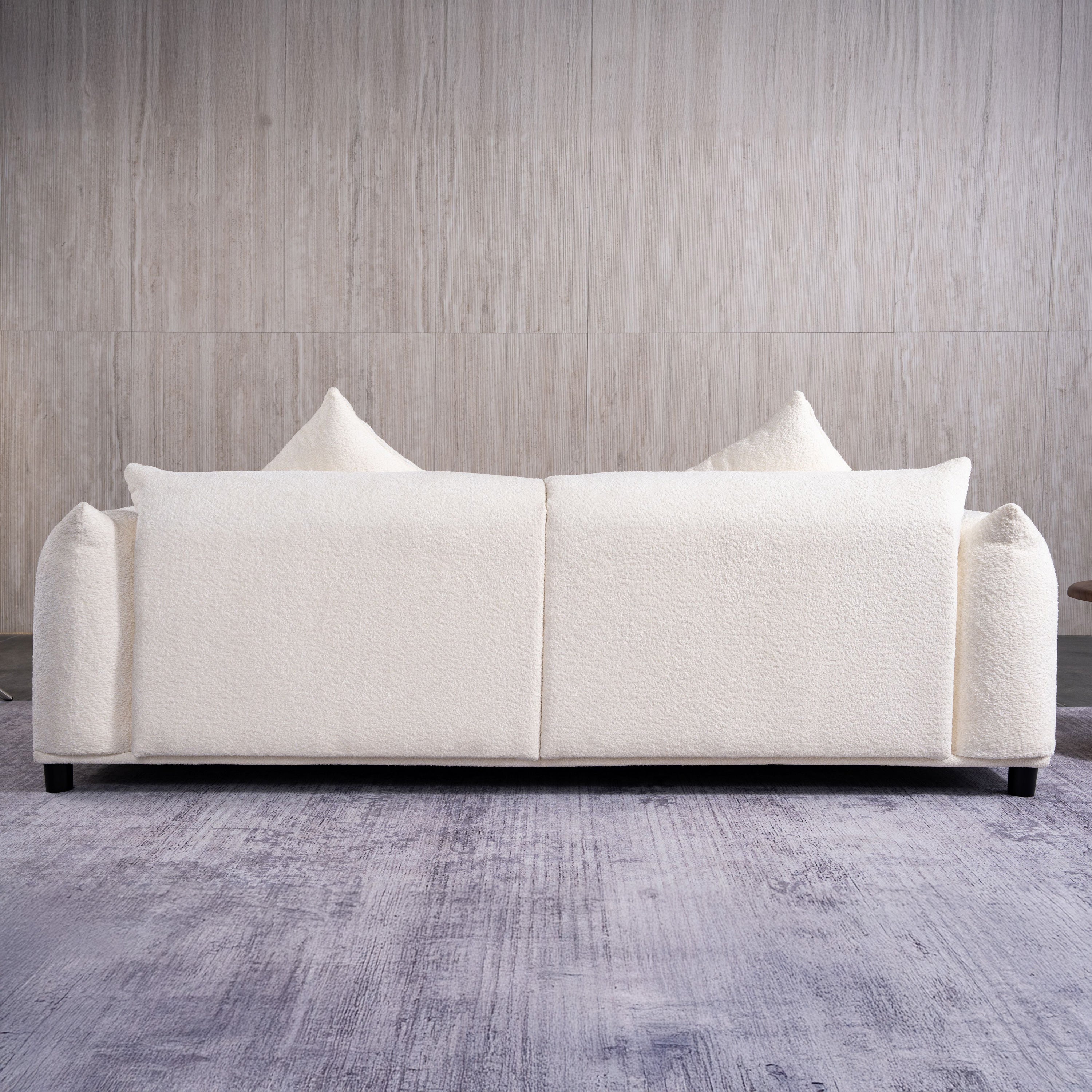 Nova - Marshall Cream Boucle Sofa